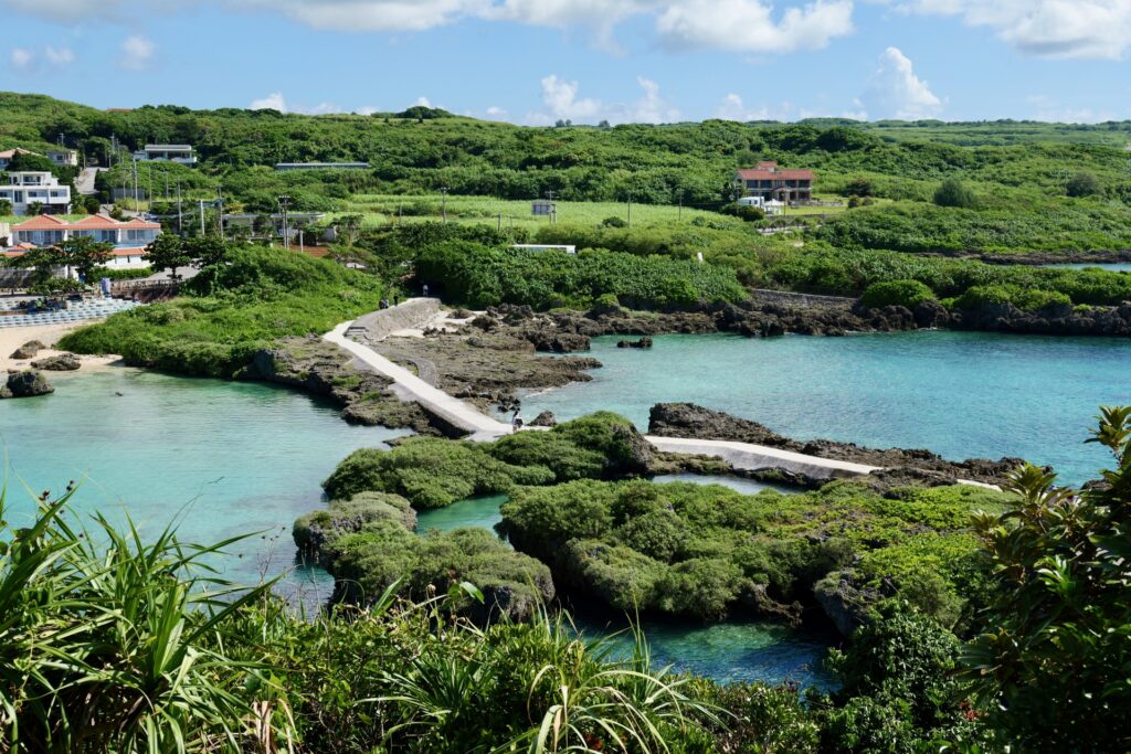宮古島インギャーマリンガーデンの景色