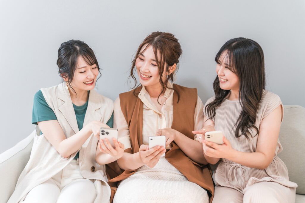 若い女性たち